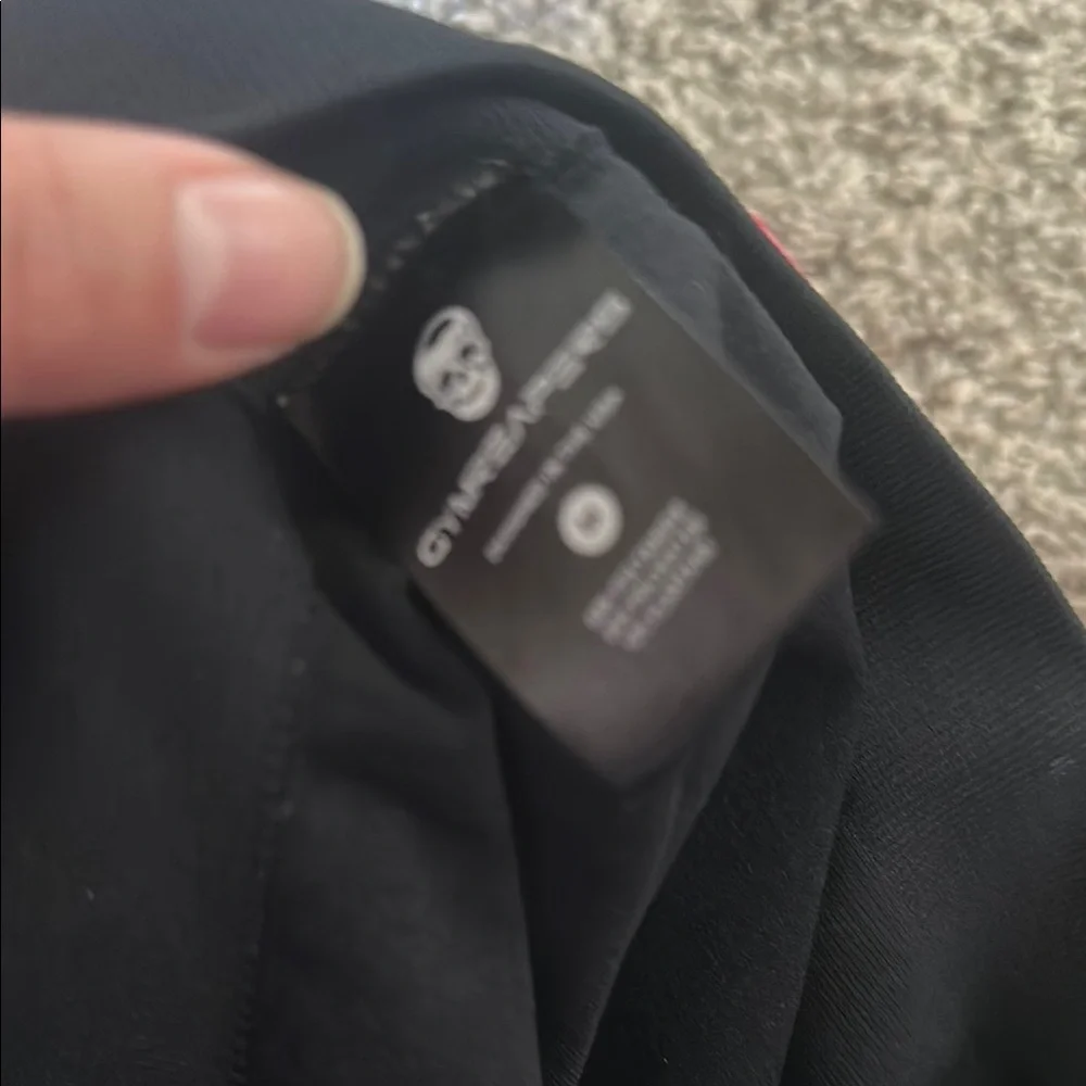 Black and Pink Skull Logo Shorts - Picture 5 of 5